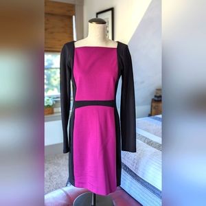 Narciso Rodriguez Color Block Ponte Dress